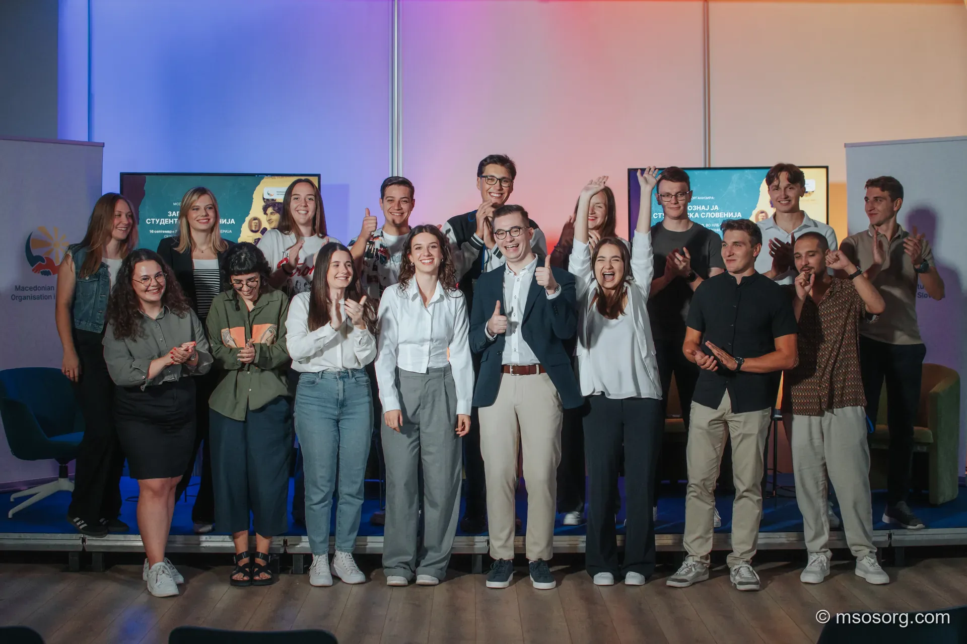 The team behind the event.