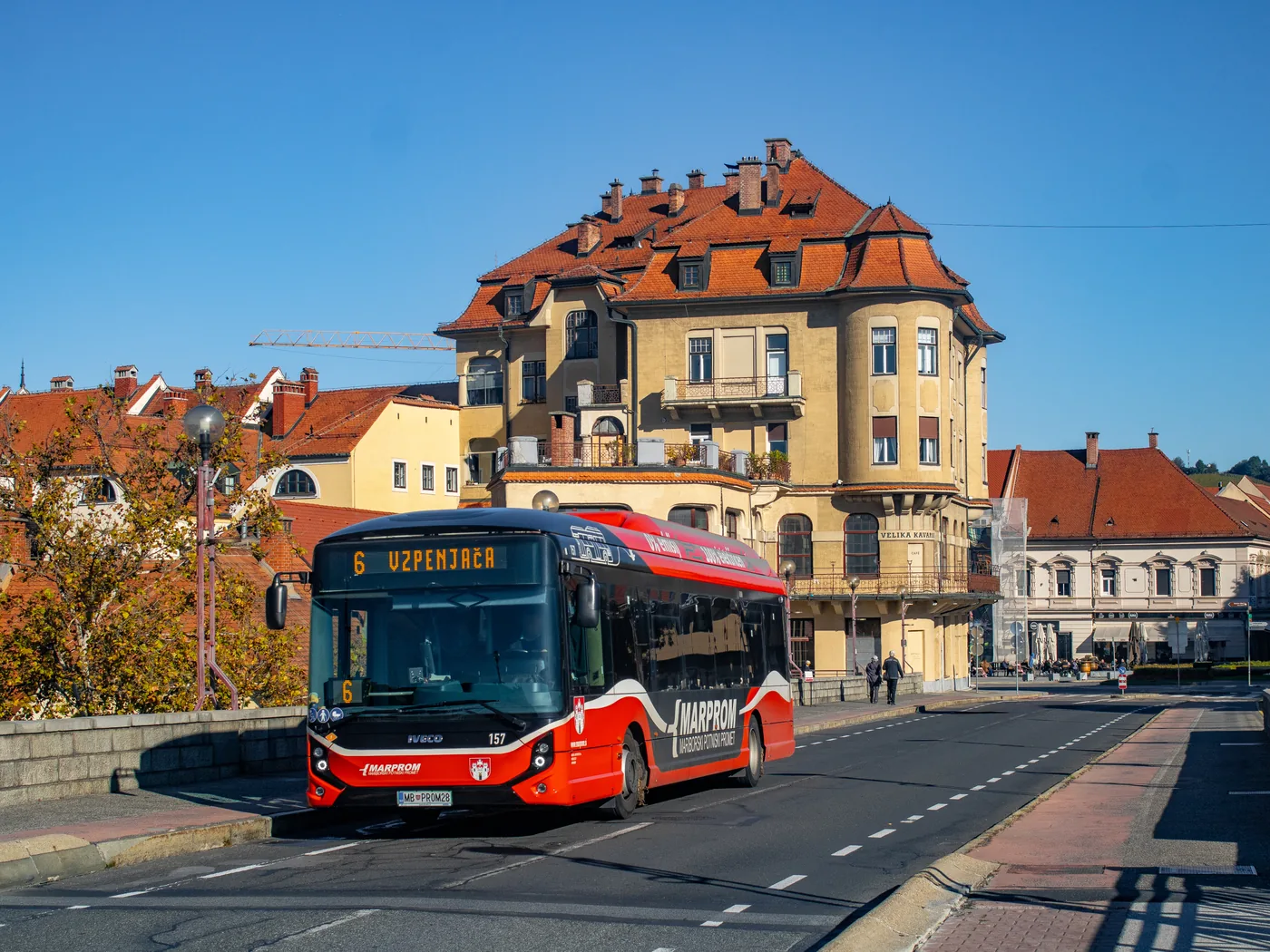 A city bus in Maribor.