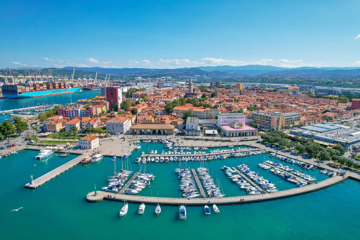 The city of Koper.